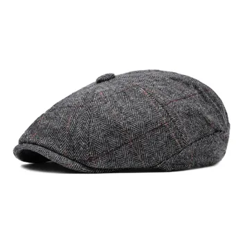 Yamaichi Maru Wool Blend Berets Unisex Multicolor