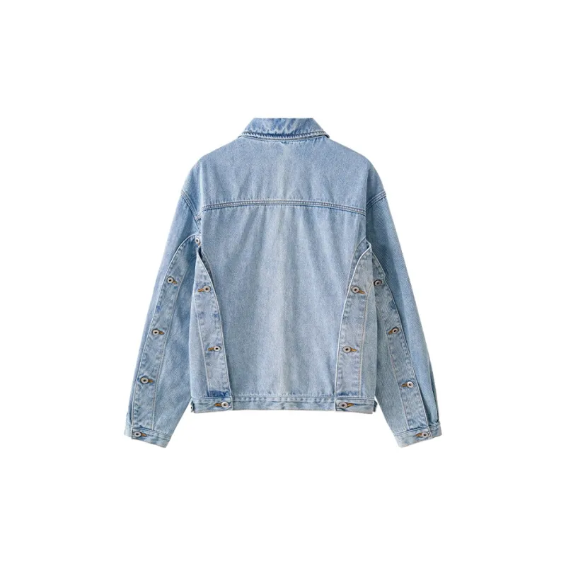 Daisy Fellowes Denim Jacket Unisex Denim Blue-1