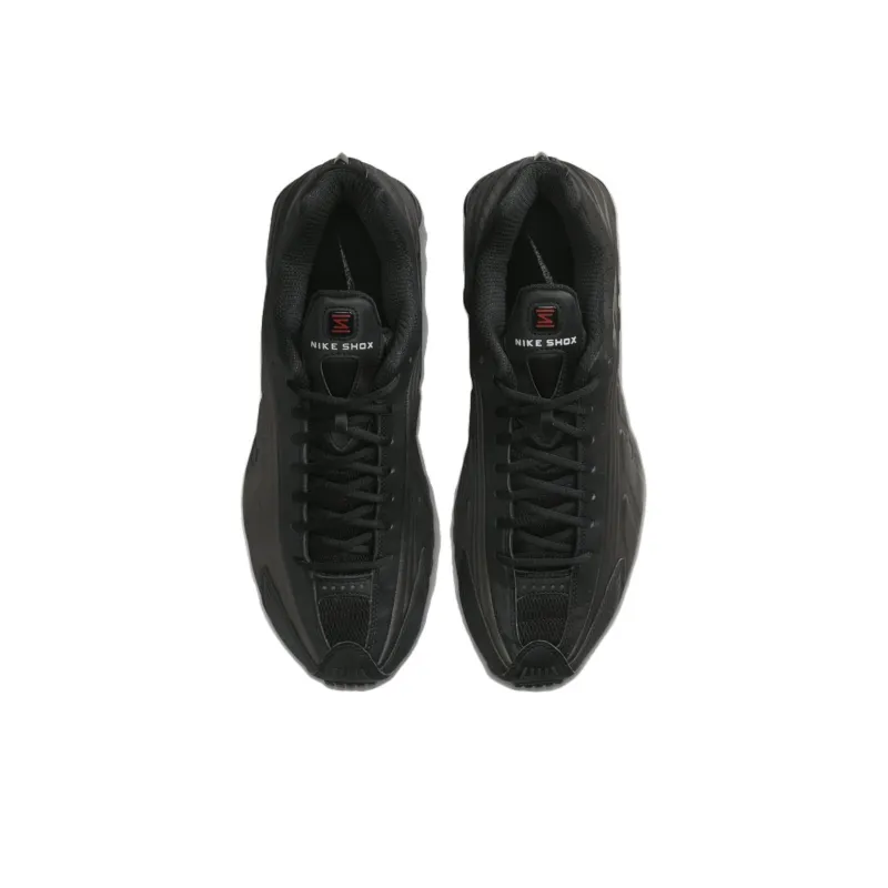 Nike Shox R4 Black Bright Crimson-3