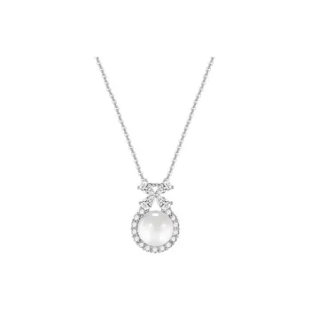 CARAT'S DIARY Chalcedony Jade Necklaces Women's