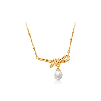 RUNXINZHUBAO Freshwater Pearl Necklaces Women's