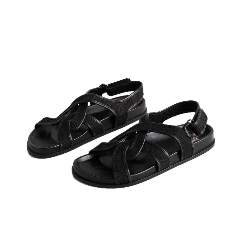 TOTEME Strap Sandals Women's Black-3