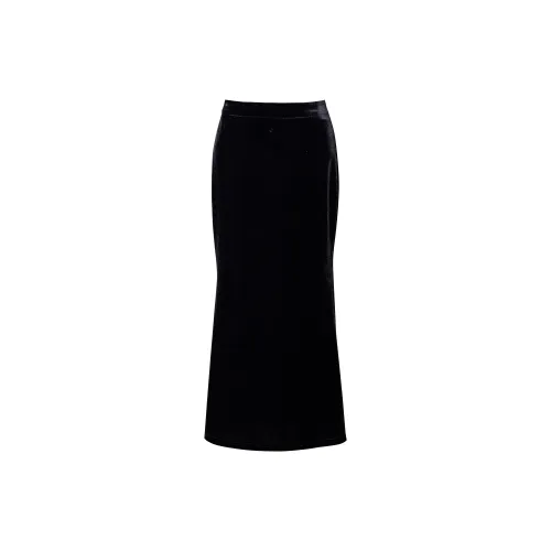 ROEYSHOUSE Casual Long Skirt Women's Black