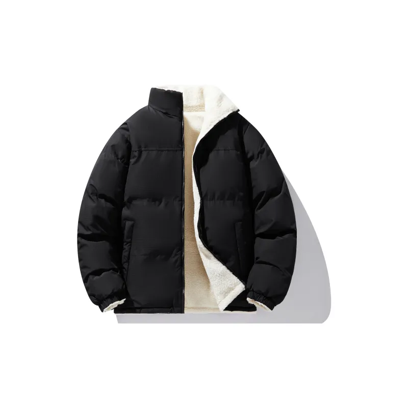 ZMOH Sherpa Puffer Jacket Unisex Couple's-1