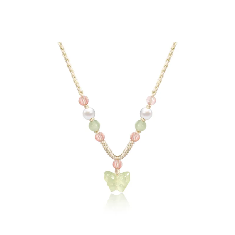 Tanizuku Aventurine Necklaces Women's-0