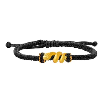 Royal Dragon Mirror Gold Bracelet Unisex