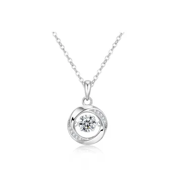 LAR 925 Sterling Silver Necklaces Women's