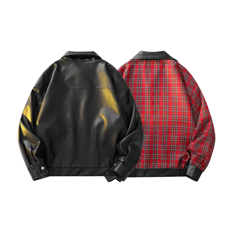 Qnxeey Jackets & Coats Unisex Black-1