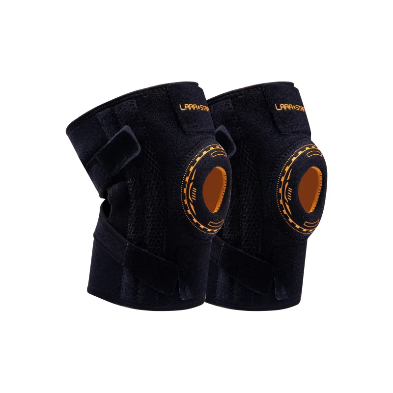LARA STAR Knee Pads Mountaineering Basketball Badminton Running Unisex Polyester-2