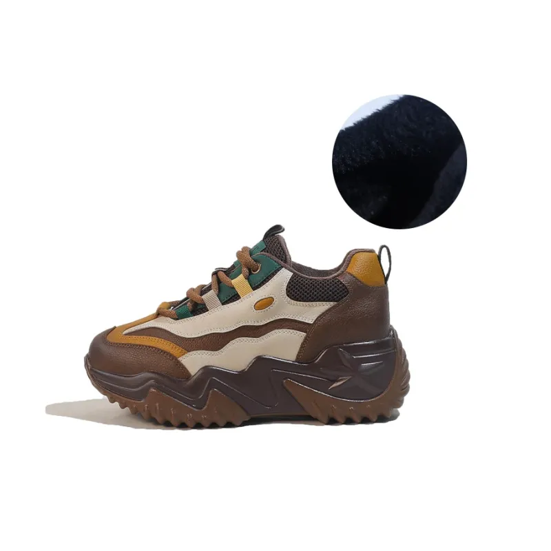 DK.VAN Height Increasing Low Top Chunky Sneakers Women's-15