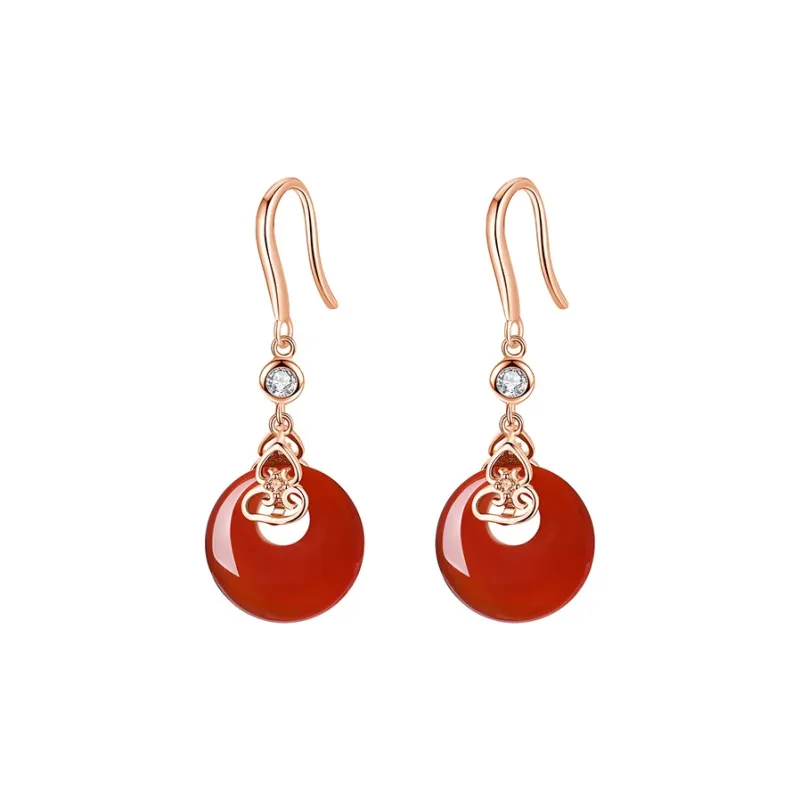 Ascending Agate Earrings Women's-6