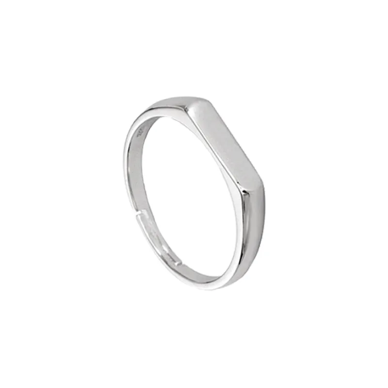 Chongqing Gold Store S925 Silver Rings Unisex-5