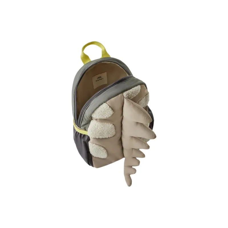ZARA Polyamide Backpack Kids' Gray-4