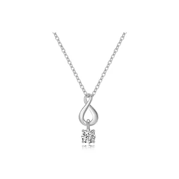 VOCK S925 Silver Necklaces Women's