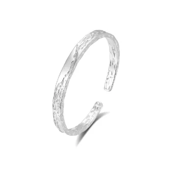 Star Treasures Sterling Silver S999 Fine Silver Bangles Women's