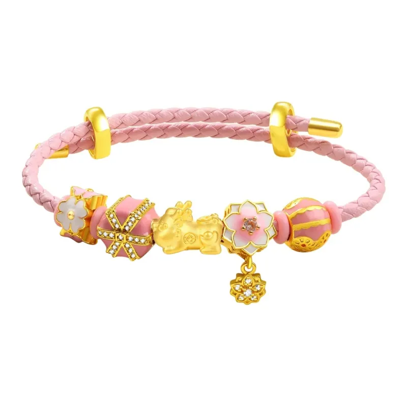 JINZHIFU Gold Bracelet Unisex-9