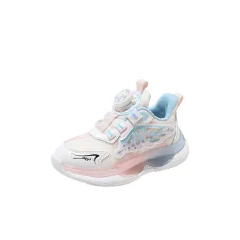 ABC KIDS Slip Resistant Rebound Lightweight Cushioning Kids Lifestyle Shoes Pink Kids'