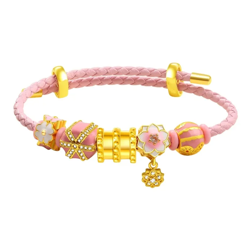 JINZHIFU Gold Bracelet Unisex-8