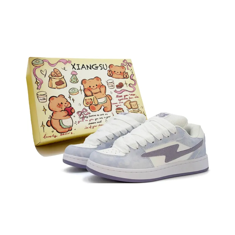 XIANGSU Slip Resistant Waterproof Cushioning Low Top Skateboard Shoes Women's-20