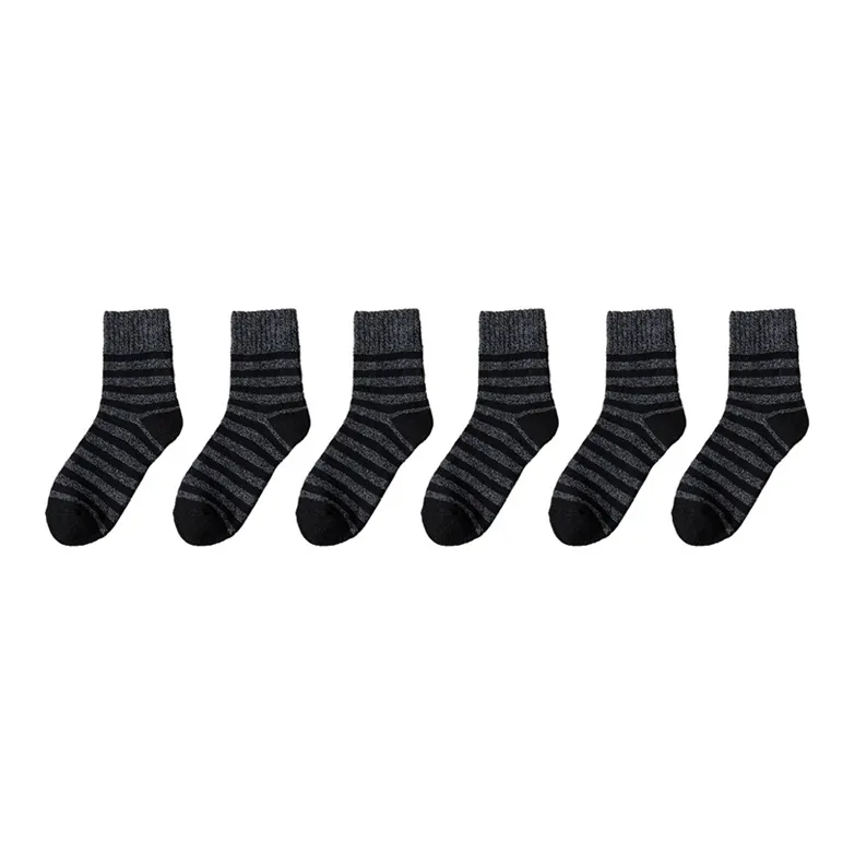 Cotton Gene Mid Calf Socks Men's Combo Set-33