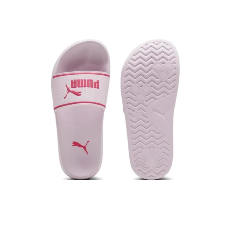 PUMA Leadcat 2.0 Anti-Slip Wear-Resistant Low-Top Kids' Slippers Pink Children Aged 3-7 Years Old-3