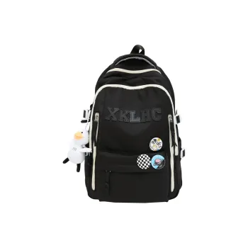 BRABOSTON Nylon Backpack Unisex Black/Khaki/Blue/Red/Green