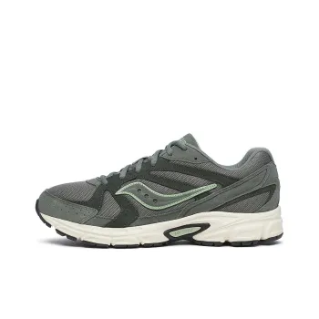 Saucony Ride Millennium Suede Olive Off White