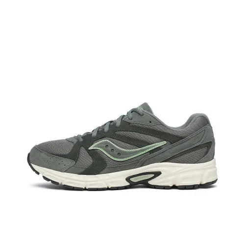 Saucony Ride Millennium Suede Olive Off White