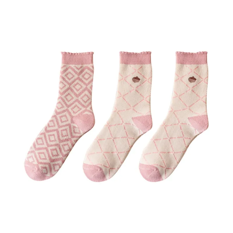 Cotton Gene Mid Calf Socks Women's Combo Set-10