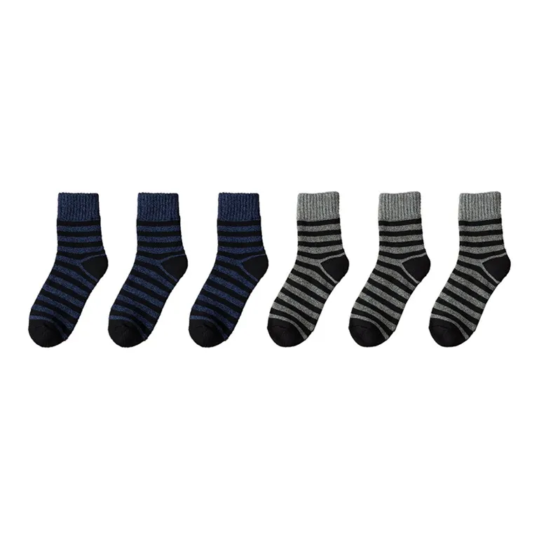 Cotton Gene Mid Calf Socks Men's Combo Set-22