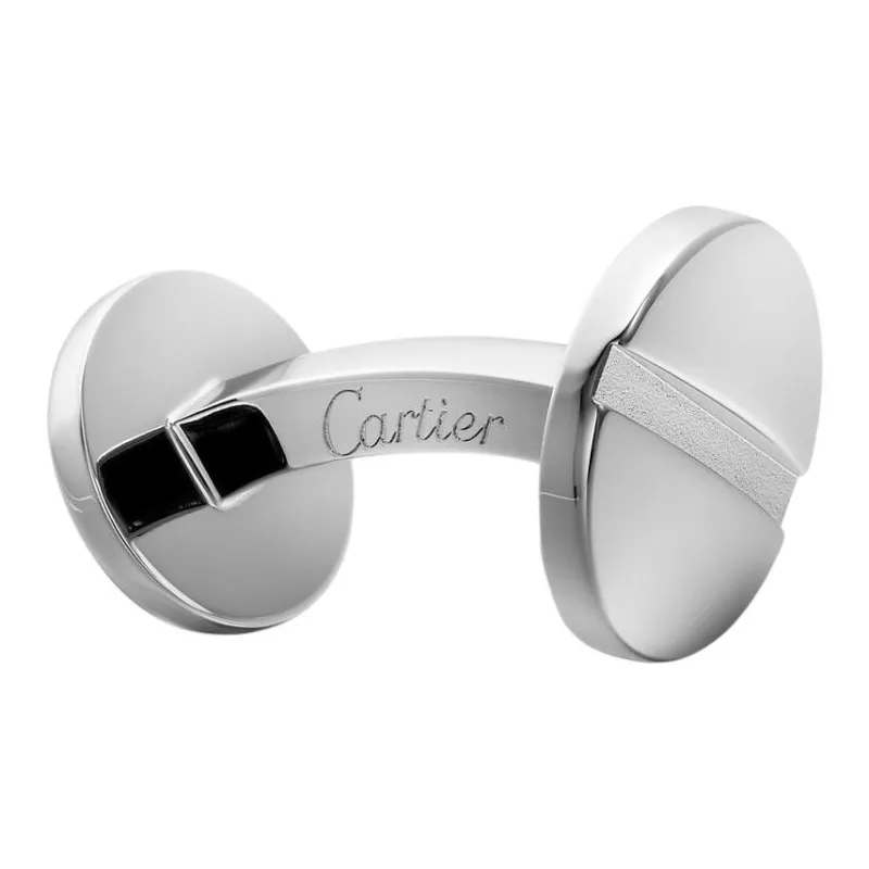CARTIER 925 Sterling Silver Cufflinks Unisex Silver-2