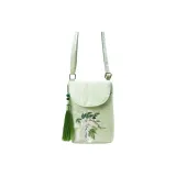 Light Green, Glazed Cotton, Wisteria