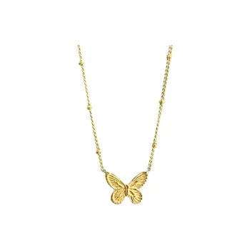 KING OF BLING Titanium Steel Necklaces Women's Good Luck