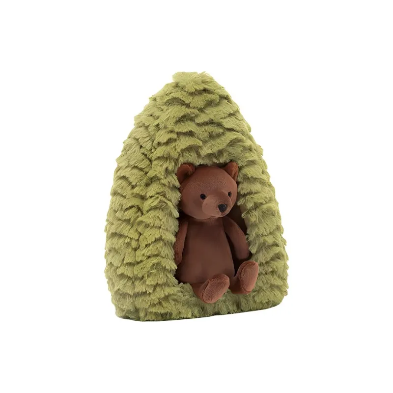 JELLYCAT Forest Fauna Bear Stuffed Animal-2