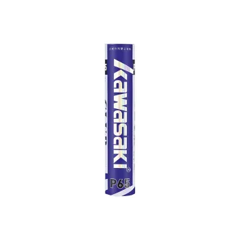 Kawasaki P65 Goose Feather Shuttlecock 12 Pack Goose Feather Professional Training Shuttlecocks