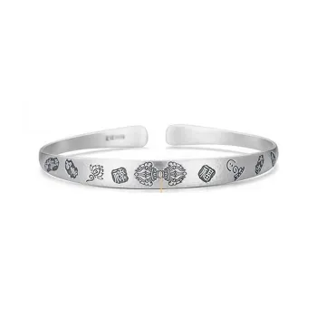 U state 999 Fine Silver Sterling Silver Bracelets Unisex