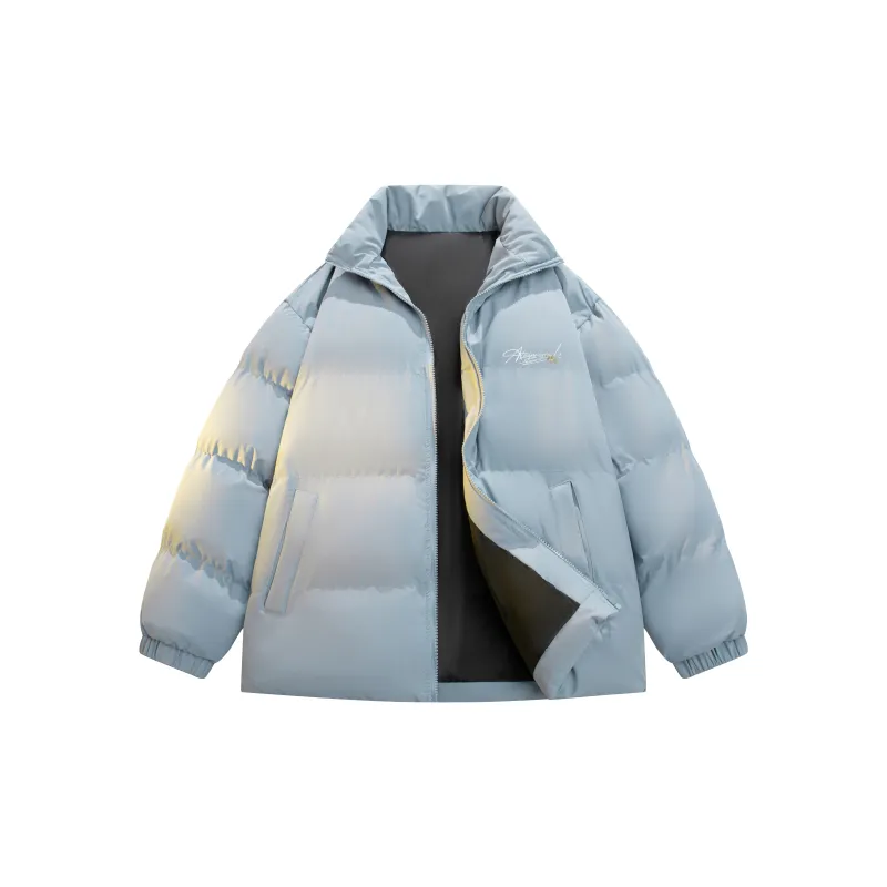 Small Columns Under The Sea Puffer Jacket Unisex-12