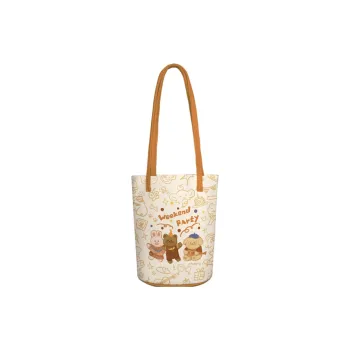 AOSONG Suede Tech Fabric Shoulder Bag Unisex Weekend Party
