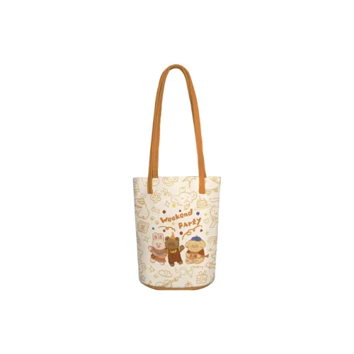 AOSONG Suede Tech Fabric Shoulder Bag Unisex Weekend Party