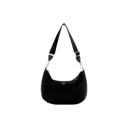 GUESS Fabric Shoulder Bag Medium Size Women's Black