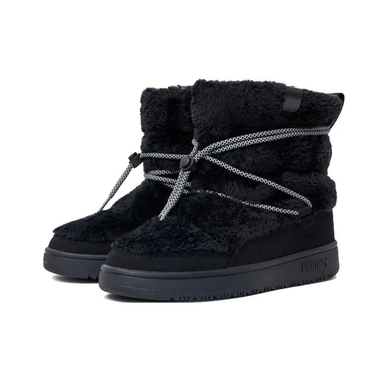 PUMA Snowbae Thermal Slip Resistant Short Snow Boots Women's Black-2