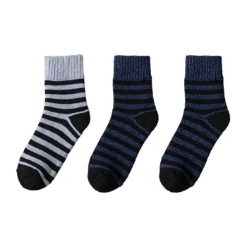 Cotton Gene Mid Calf Socks Men's Combo Set