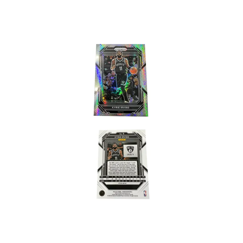 PANINI Nets Kyrie Irving 'Euro God' Prizm Collection Mojo Fold Maze Fold Player Card Rare Sports Cards 1 Pc-2