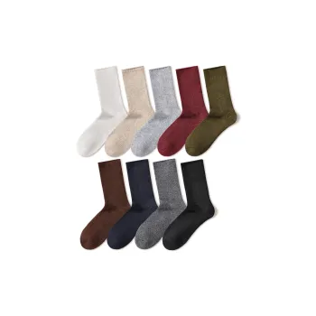 Temooues Mid Calf Socks Women's 4 Pack