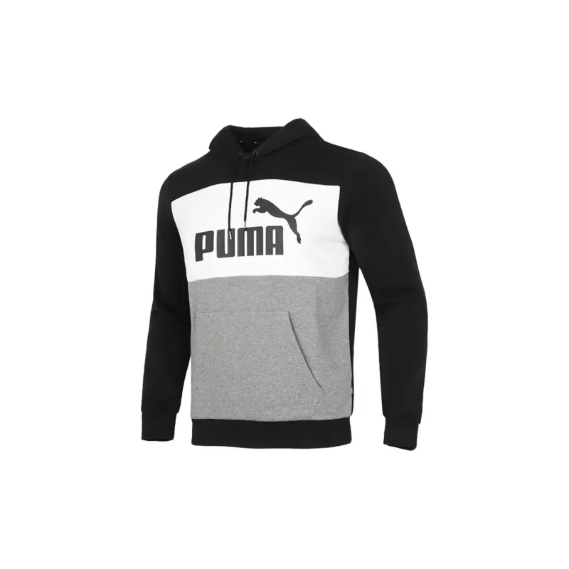 PUMA Sweatshirt Men's Black Shopping Bag Included-1