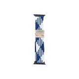 Apple Parachute Buckle Woven Nylon Loop Blue White