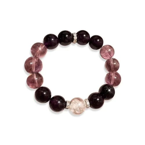 CANHUI Crystal Dreamy Lavender Beaded Bracelet Women's