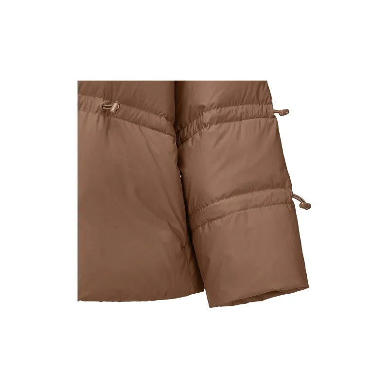 Skechers Down Jacket Women's Coffee Brown-3