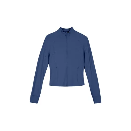 Lululemon Define Jackets Coats Women's Asphalt Blue Comes With Necklace