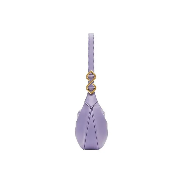ZESH Ruyi INFINITY Shoulder Bag Commute Handheld Shoulder Bag Trumpets Women's Lavender/White-2